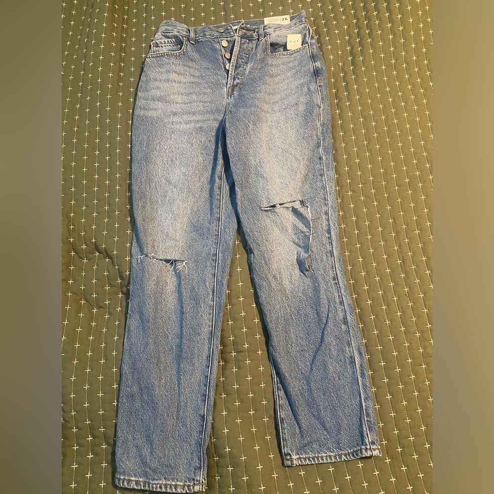 Pacsun high rise straight denim jeans